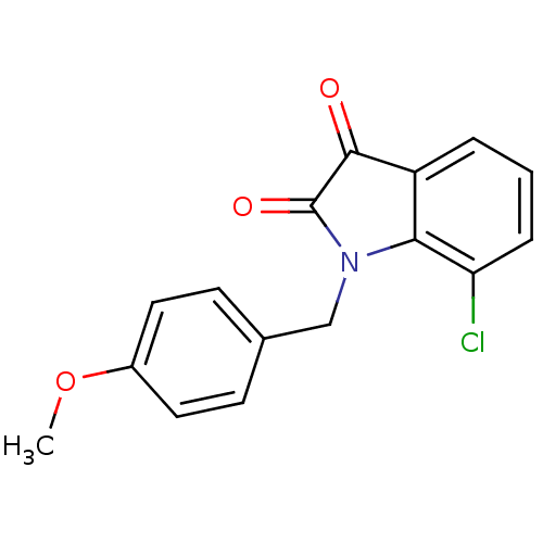 Chemical structure of BindingDB Monomer ID 50258573