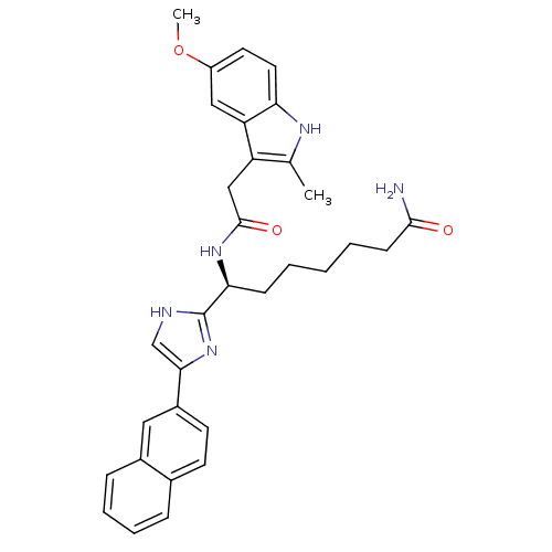 Chemical structure of BindingDB Monomer ID 50258626