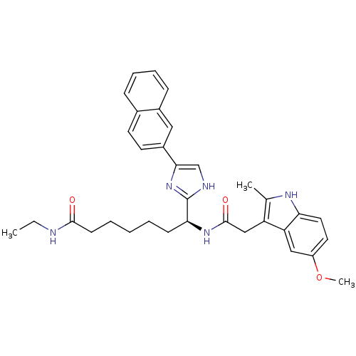Chemical structure of BindingDB Monomer ID 50258627
