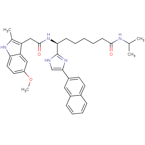 Chemical structure of BindingDB Monomer ID 50258628