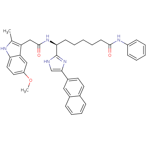 Chemical structure of BindingDB Monomer ID 50258630