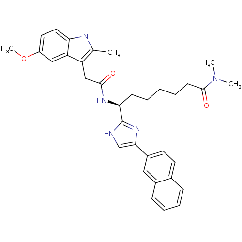 Chemical structure of BindingDB Monomer ID 50258631