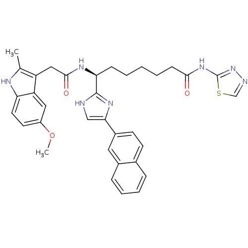 Chemical structure of BindingDB Monomer ID 50258632
