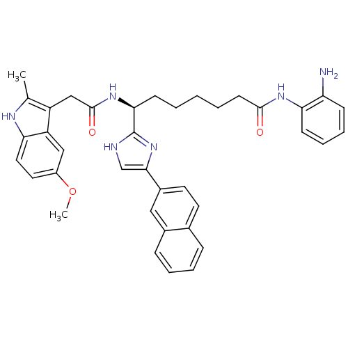 Chemical structure of BindingDB Monomer ID 50258633