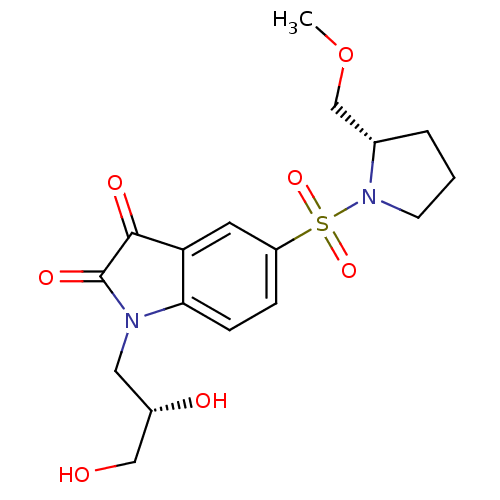 Chemical structure of BindingDB Monomer ID 50258699