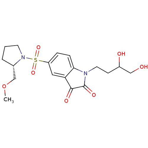 Chemical structure of BindingDB Monomer ID 50258700