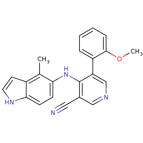 Chemical structure of BindingDB Monomer ID 50258820