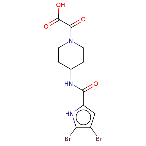 Chemical structure of BindingDB Monomer ID 50259200