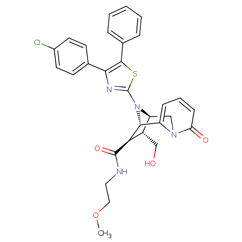 Chemical structure of BindingDB Monomer ID 50259501