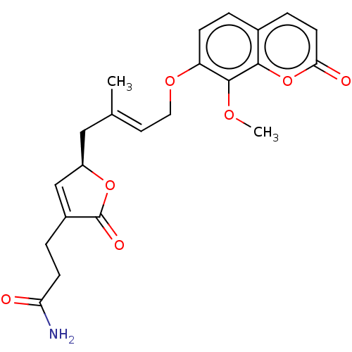 Chemical structure of BindingDB Monomer ID 50260171
