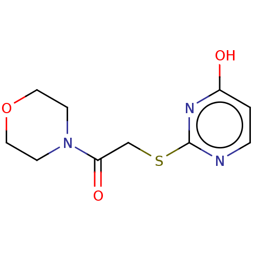 Chemical structure of BindingDB Monomer ID 50260233