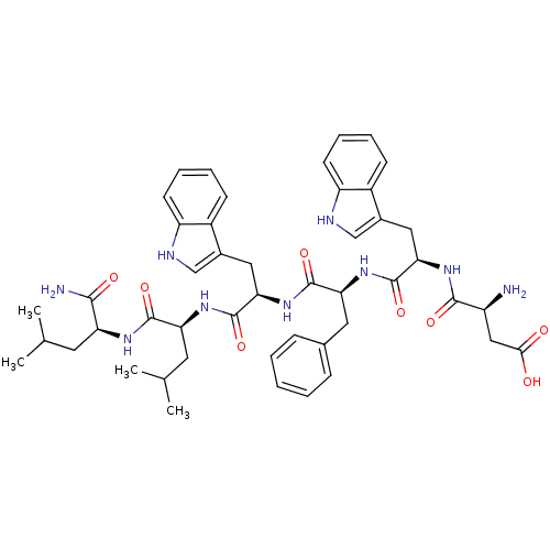 Chemical structure of BindingDB Monomer ID 50260274