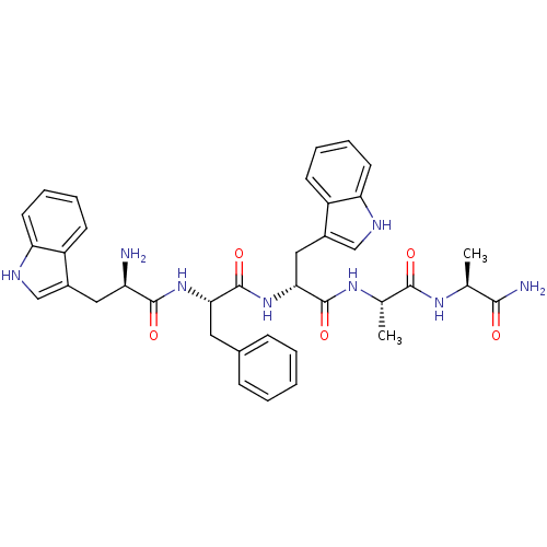 Chemical structure of BindingDB Monomer ID 50260277
