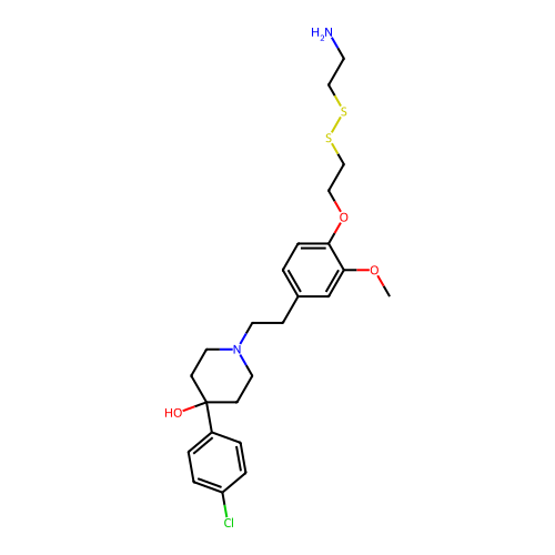 Chemical structure of BindingDB Monomer ID 50260281