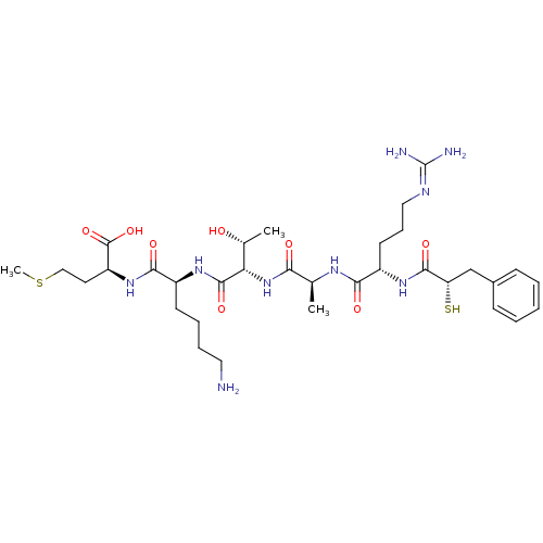 Chemical structure of BindingDB Monomer ID 50260294