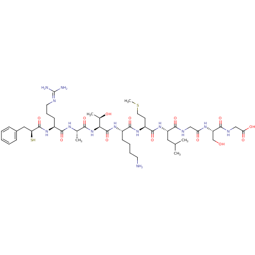 Chemical structure of BindingDB Monomer ID 50260295