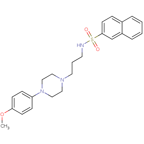 Chemical structure of BindingDB Monomer ID 50260531