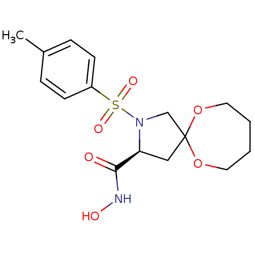 Chemical structure of BindingDB Monomer ID 50260662