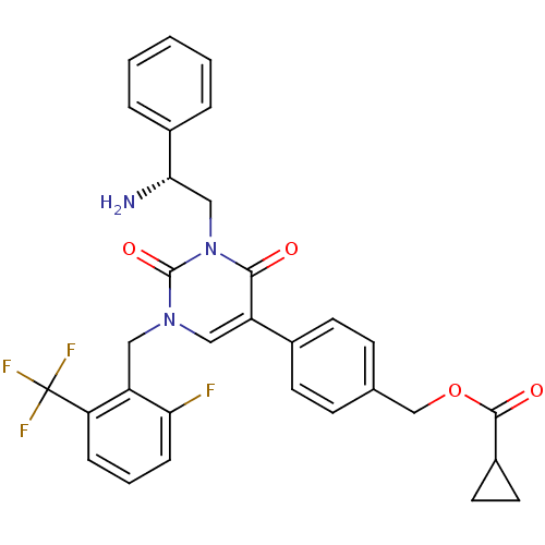 Chemical structure of BindingDB Monomer ID 50260677