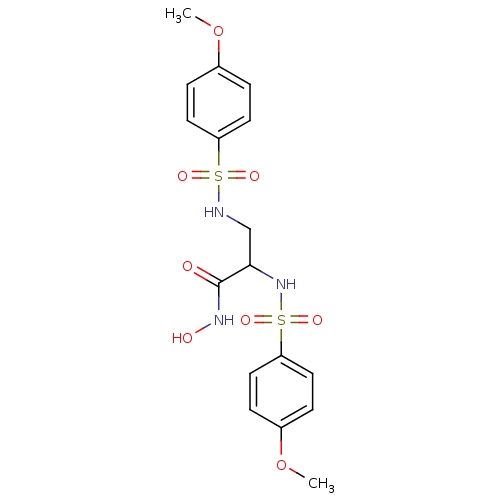 Chemical structure of BindingDB Monomer ID 50260826