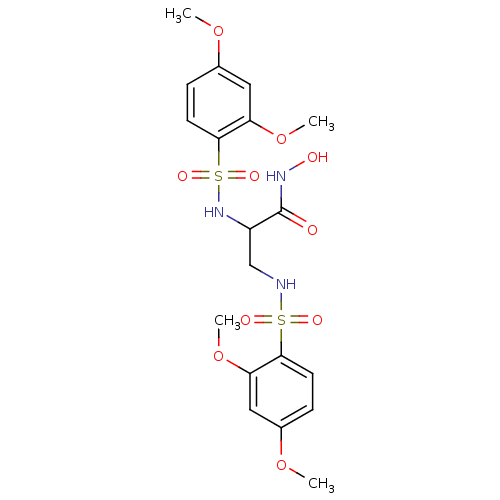 Chemical structure of BindingDB Monomer ID 50260884