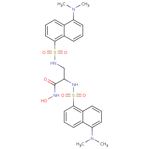 Chemical structure of BindingDB Monomer ID 50260885