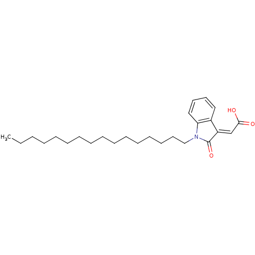 Chemical structure of BindingDB Monomer ID 50261013