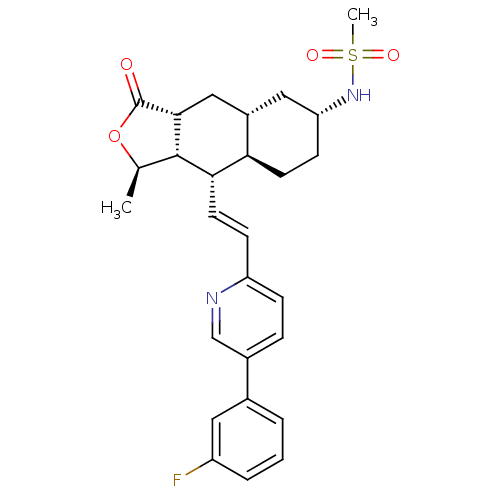 Chemical structure of BindingDB Monomer ID 50261107