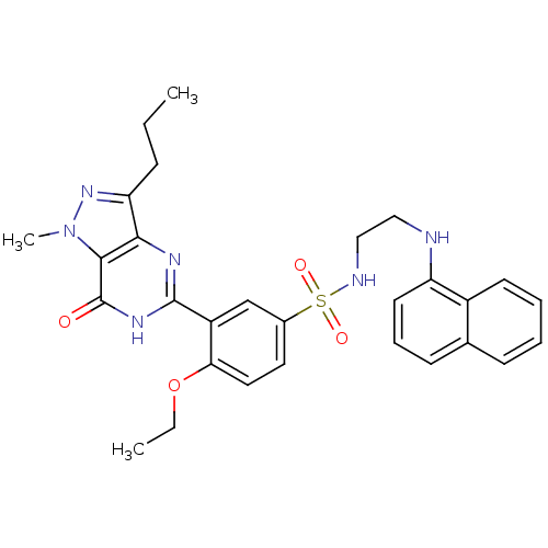 Chemical structure of BindingDB Monomer ID 50261155