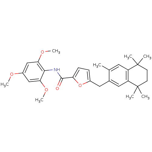 Chemical structure of BindingDB Monomer ID 50261184