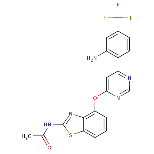 Chemical structure of BindingDB Monomer ID 50261191