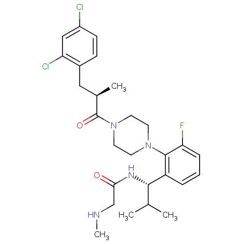 Chemical structure of BindingDB Monomer ID 50261194