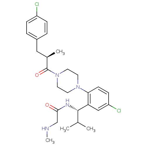Chemical structure of BindingDB Monomer ID 50261197