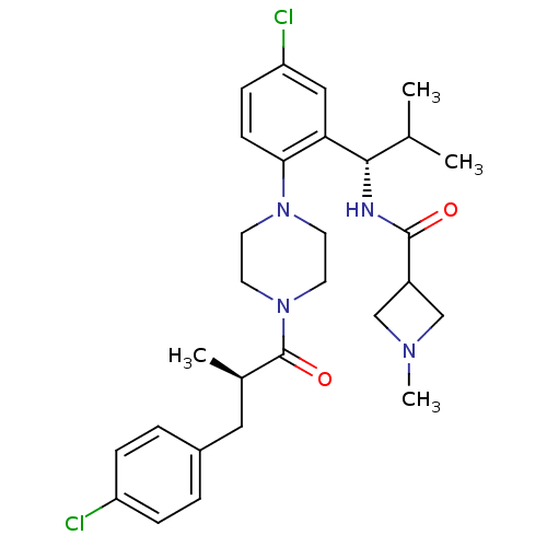 Chemical structure of BindingDB Monomer ID 50261199