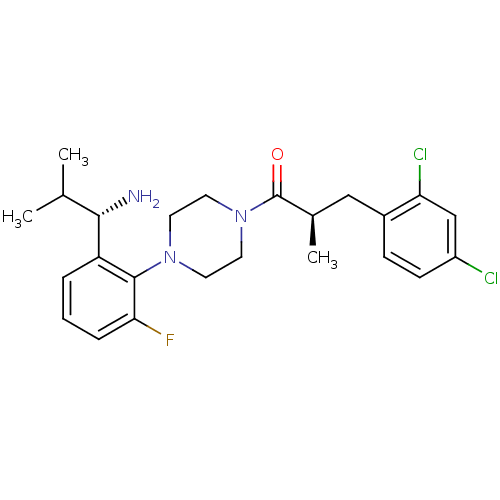 Chemical structure of BindingDB Monomer ID 50261224