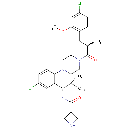 Chemical structure of BindingDB Monomer ID 50261231