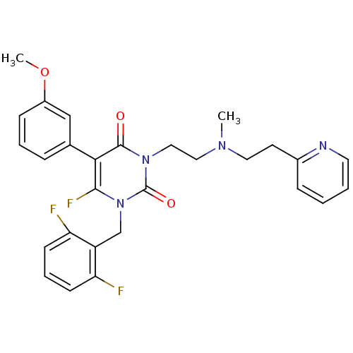 Chemical structure of BindingDB Monomer ID 50261239