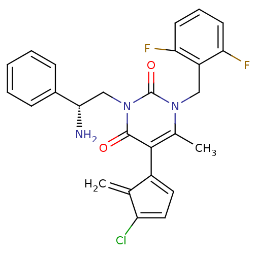 Chemical structure of BindingDB Monomer ID 50261240