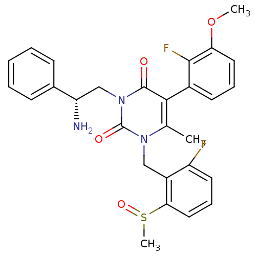 Chemical structure of BindingDB Monomer ID 50261241