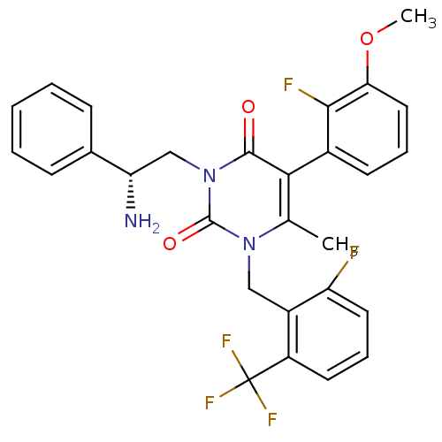 Chemical structure of BindingDB Monomer ID 50261243
