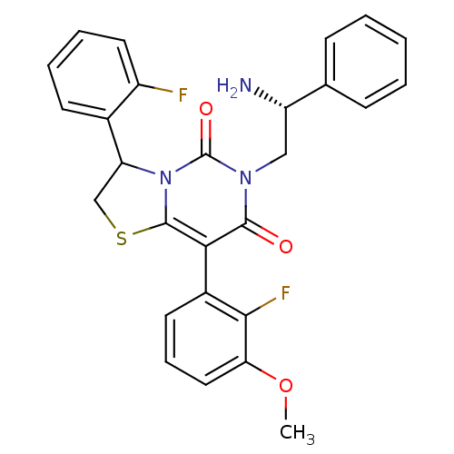 Chemical structure of BindingDB Monomer ID 50261244