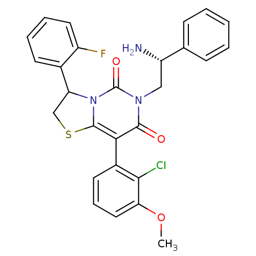 Chemical structure of BindingDB Monomer ID 50261245
