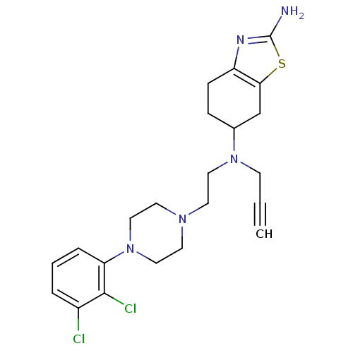 Chemical structure of BindingDB Monomer ID 50261303