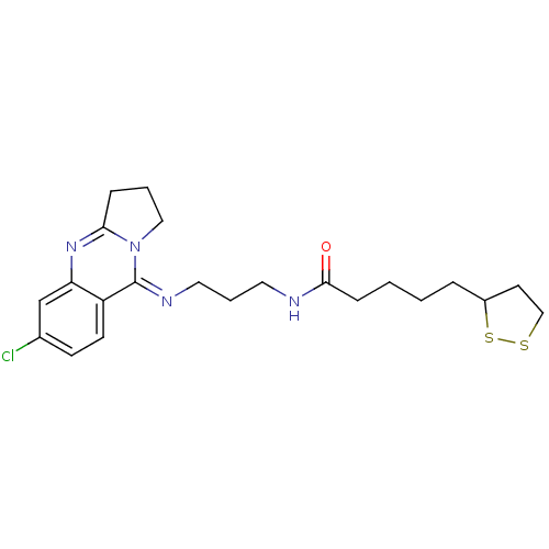 Chemical structure of BindingDB Monomer ID 50261313