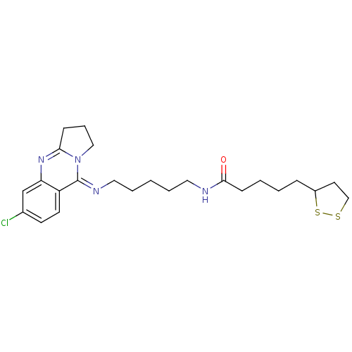 Chemical structure of BindingDB Monomer ID 50261315