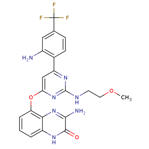 Chemical structure of BindingDB Monomer ID 50261318