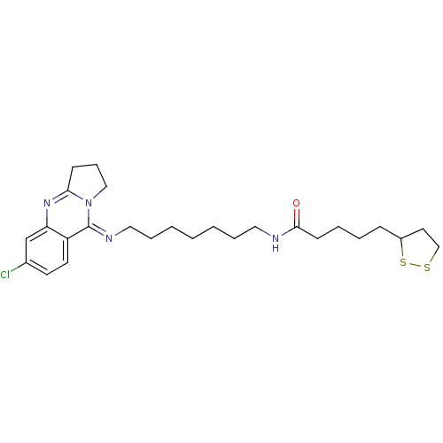 Chemical structure of BindingDB Monomer ID 50261343