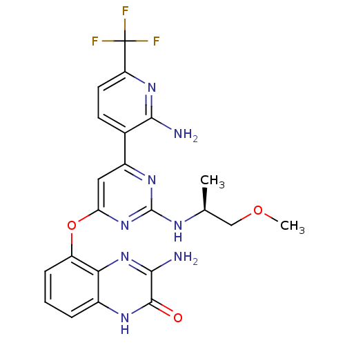 Chemical structure of BindingDB Monomer ID 50261346