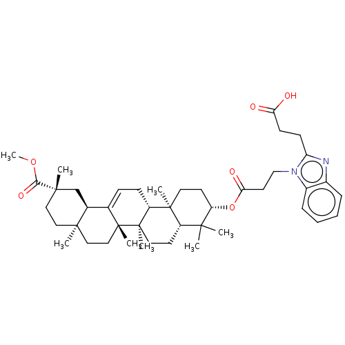 Chemical structure of BindingDB Monomer ID 50261357
