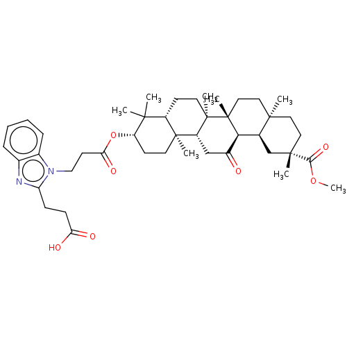 Chemical structure of BindingDB Monomer ID 50261360